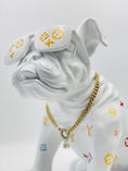 Load image into Gallery viewer, British Bulldog Sculpture - Louis Vuitton Edition - louis vuitton british bulldog sculpture, luxury sculpture, product image…
