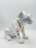 Load image into Gallery viewer, British Bulldog Sculpture - Louis Vuitton Edition - louis vuitton british bulldog sculpture, luxury sculpture, product image…
