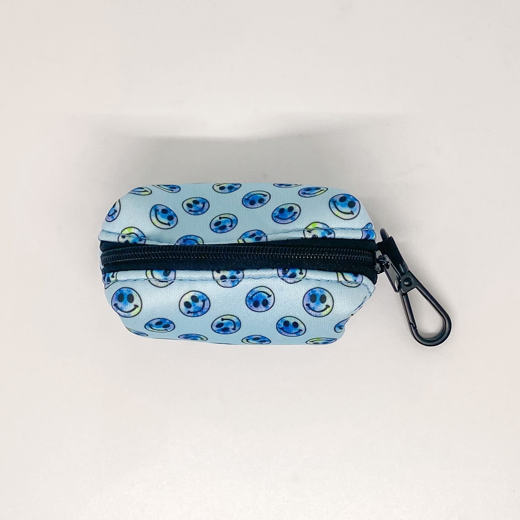 Tie Dye Smiley Poop Bag Holder