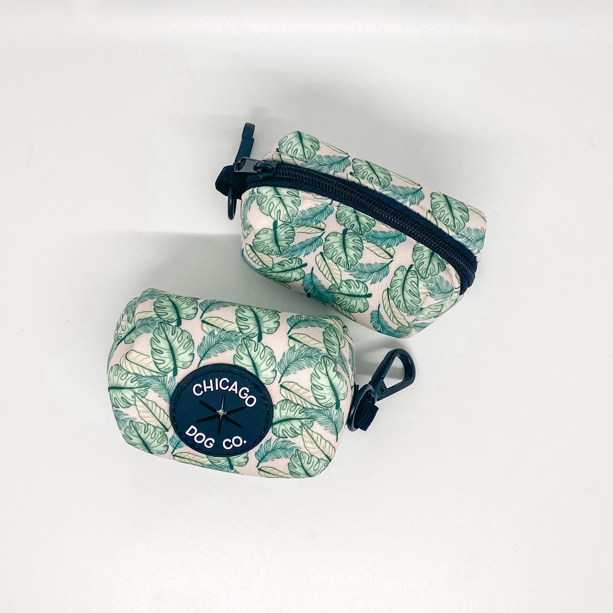 Palm Leaves Poop Bag Holder