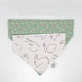 Load image into Gallery viewer, Minimalist Easter Bunny Reversible Bandana
