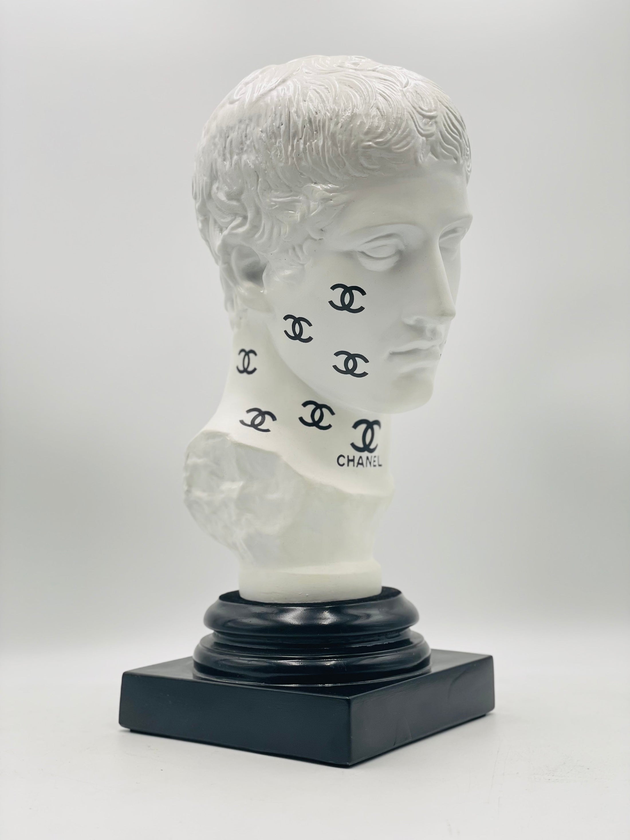 Discus Bearer Sculpture - Chanel Edition - chanel discus bearer sculpture, luxury sculpture, product image 3