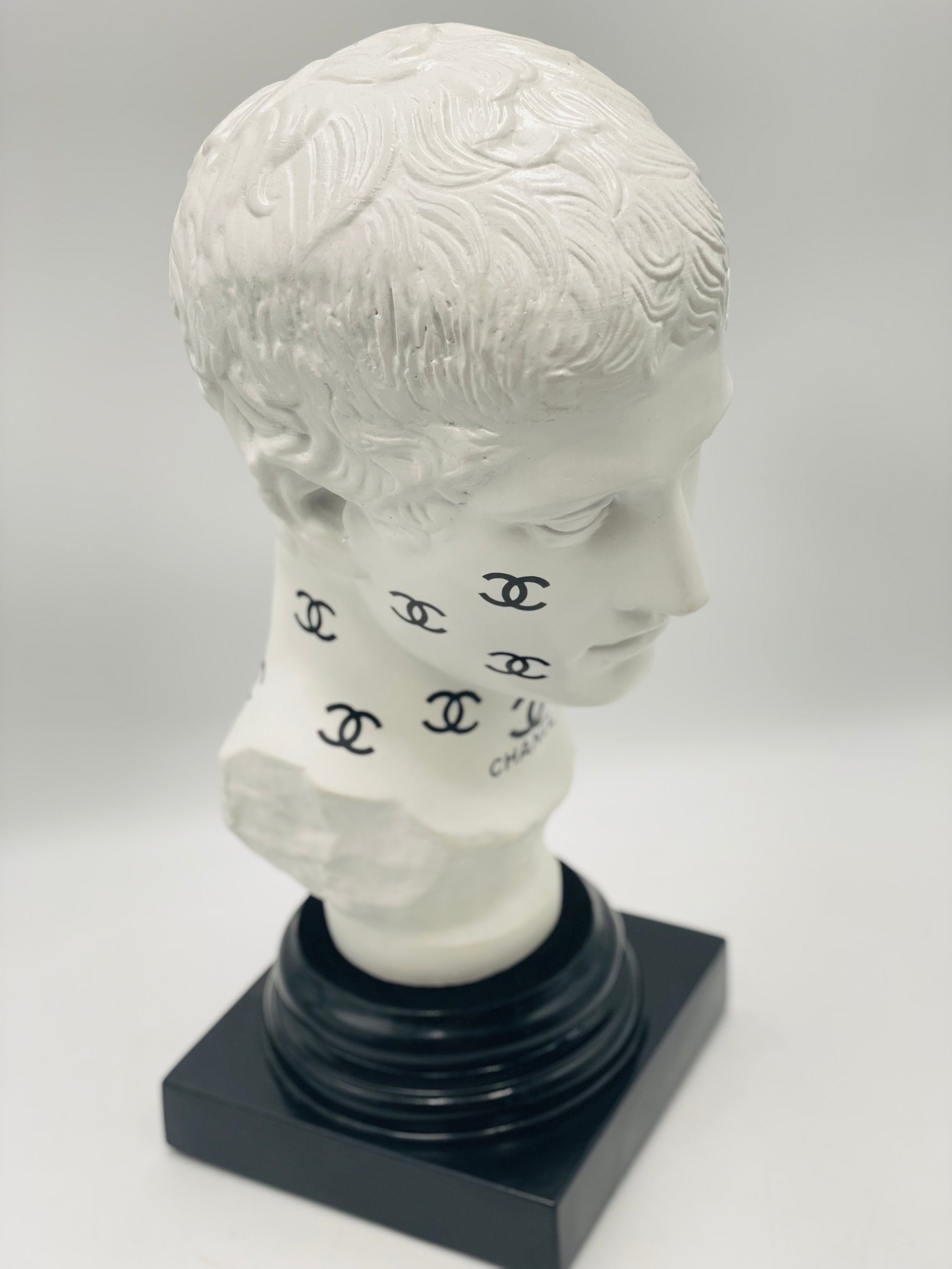 Discus Bearer Sculpture - Chanel Edition - chanel discus bearer sculpture, luxury sculpture, product image 5