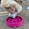 Load image into Gallery viewer, Flower eBowl Deep Slow Feeder Dog Bowl for Enrichment | USA Made
