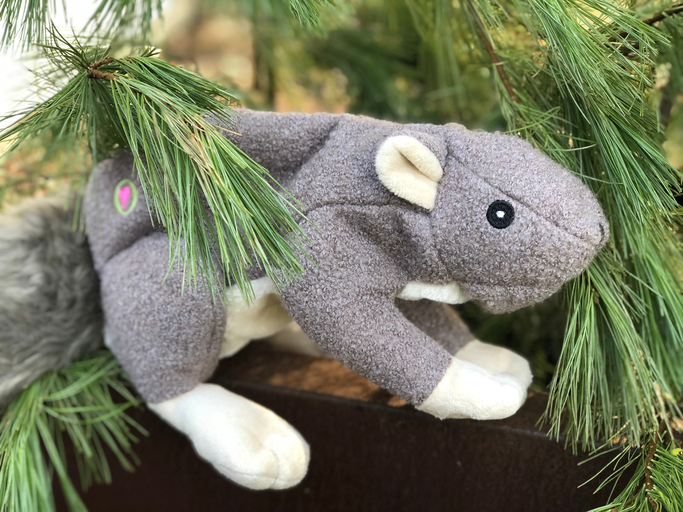 Feller Squirrel Plush Dog Toy - image 11
