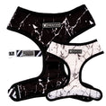 Load image into Gallery viewer, Frenchie Duo Reversible Harness - Black Marble
