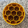 Load image into Gallery viewer, Honeycomb eBowl Deep Slow Feeder Dog Bowl for Enrichment | USA Made
