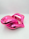 Load image into Gallery viewer, Iconic Kiss - Candy Pink Chrome Edition - pink chrome candy pink candy iconic kiss, luxury sculpture, product image 4

