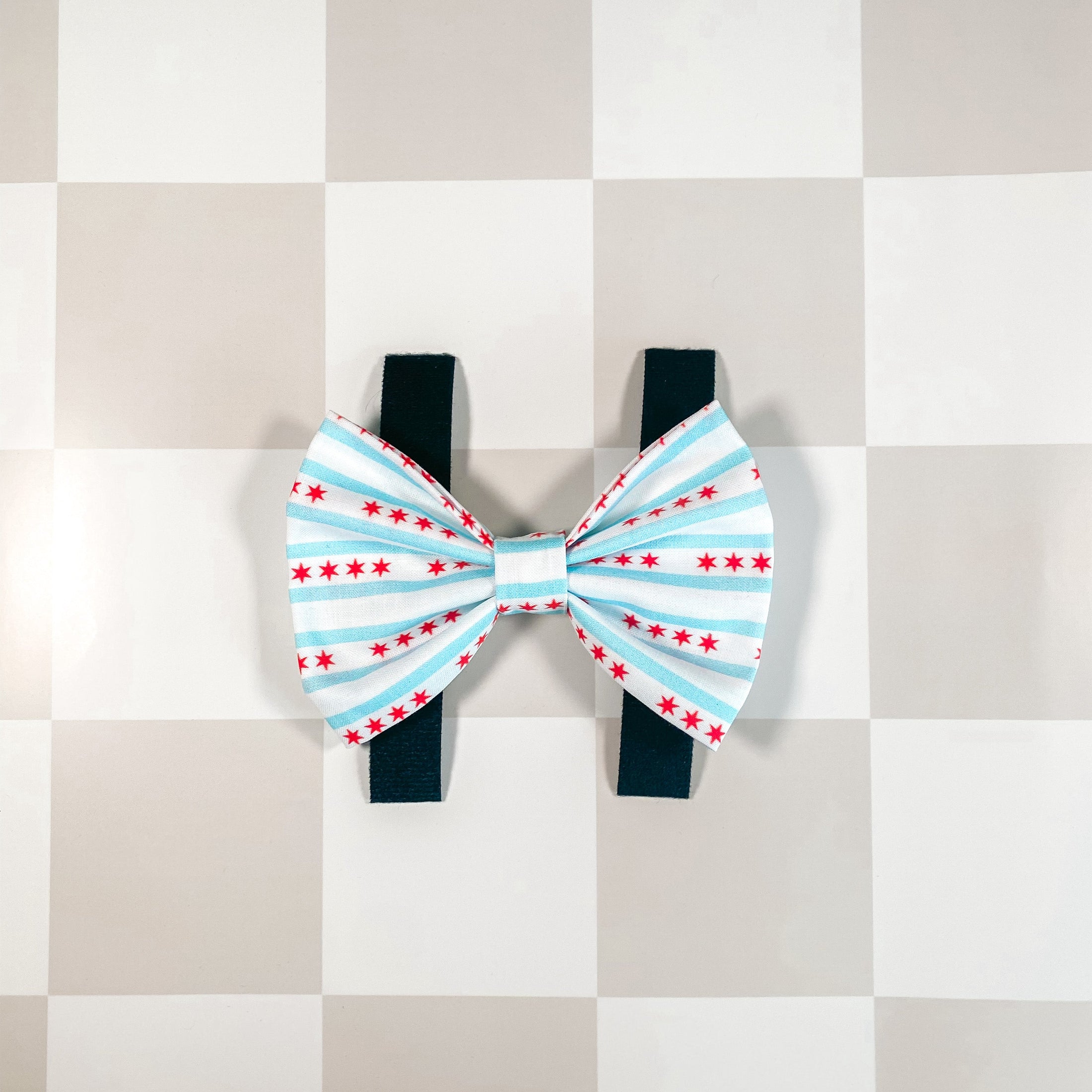Chicago Flag Bow Tie
