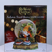 Autumn Forest Gnome Snow Globe