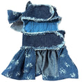Load image into Gallery viewer, Denim Floral Dress
