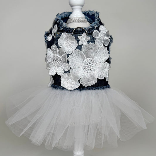 Coconut Chantilly Bouquet Dress