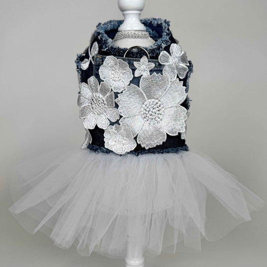 Coconut Chantilly Bouquet Dress