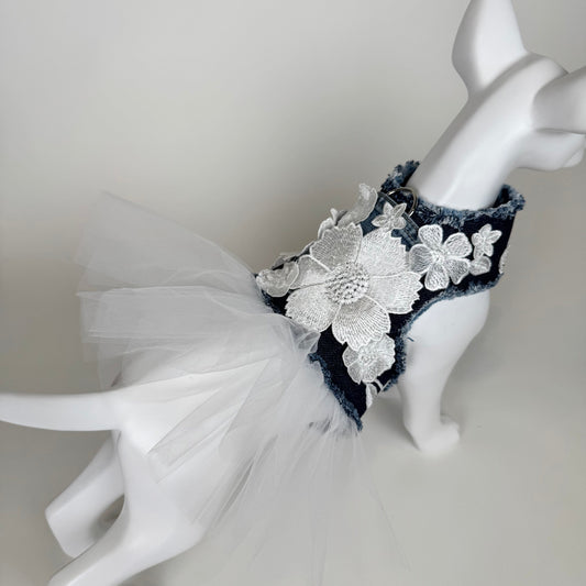 Coconut Chantilly Bouquet Dress