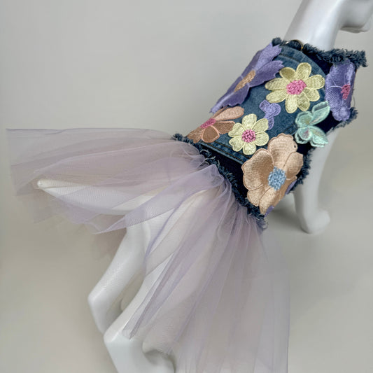 Ube Buttercream Bouquet Dress