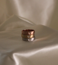 Load image into Gallery viewer, OLIVE & CHAIN Diamond Trillion Flush Band - Yellow Gold, 7.0
