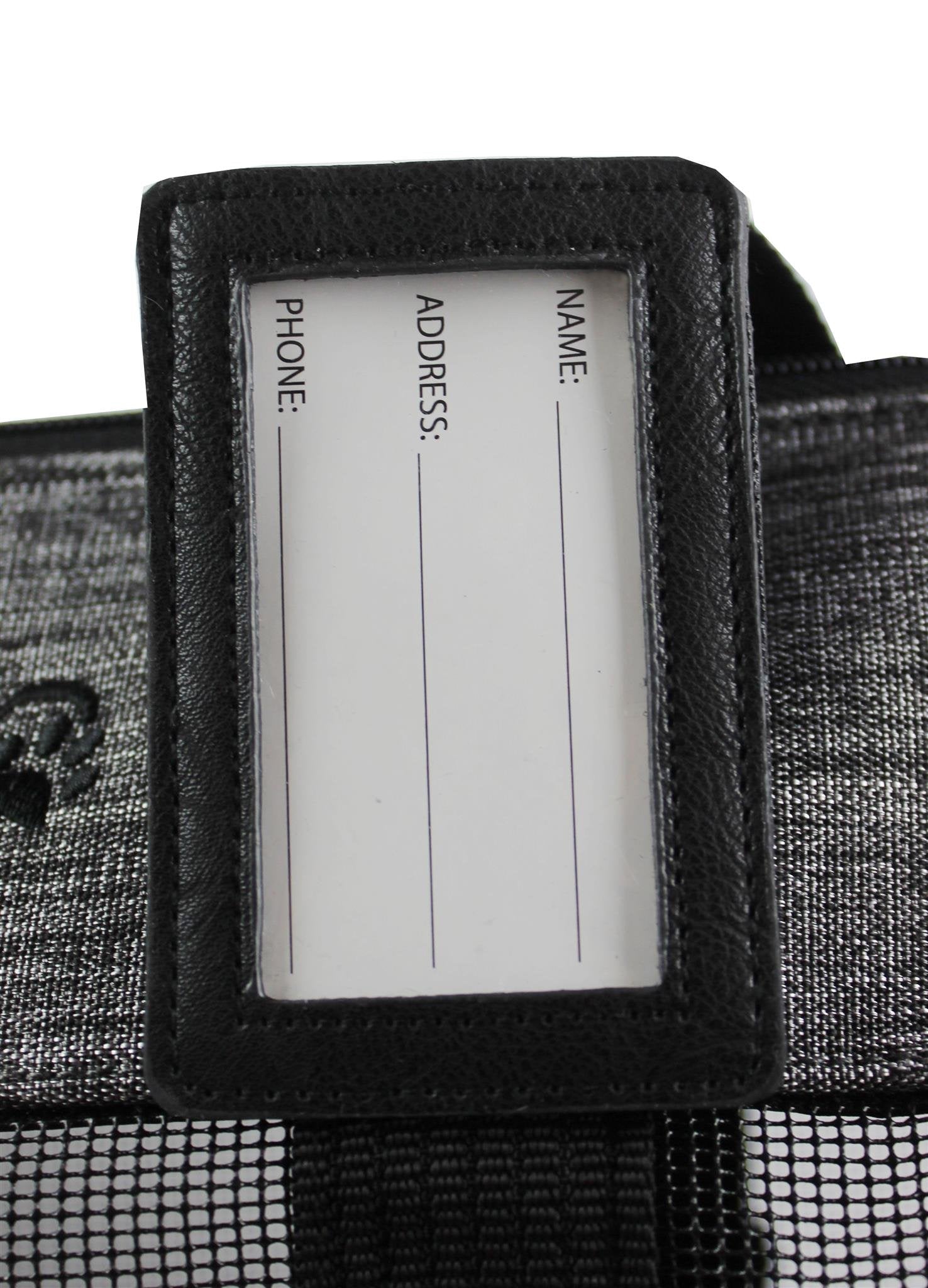 Mr. Peanut's Rhodium Series Mini Size Soft Sided Pet Carrier - Note Sizing in Description