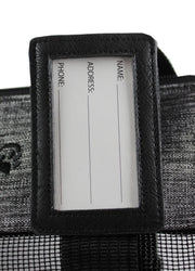 Mr. Peanut's Rhodium Series Mini Size Soft Sided Pet Carrier - Note Sizing in Description