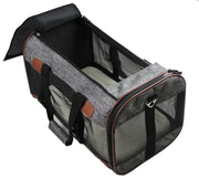Mr. Peanut's Rhodium Series Mini Size Soft Sided Pet Carrier - Note Sizing in Description