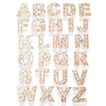 Load image into Gallery viewer, Denim Harness with Floral Initial
