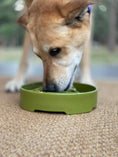 Load image into Gallery viewer, Pine Tree Christmas eBowl Deep Slow Feeder Dog Bowl for Enrichment | USA Made
