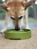 Load image into Gallery viewer, Pine Tree Christmas eBowl Deep Slow Feeder Dog Bowl for Enrichment | USA Made
