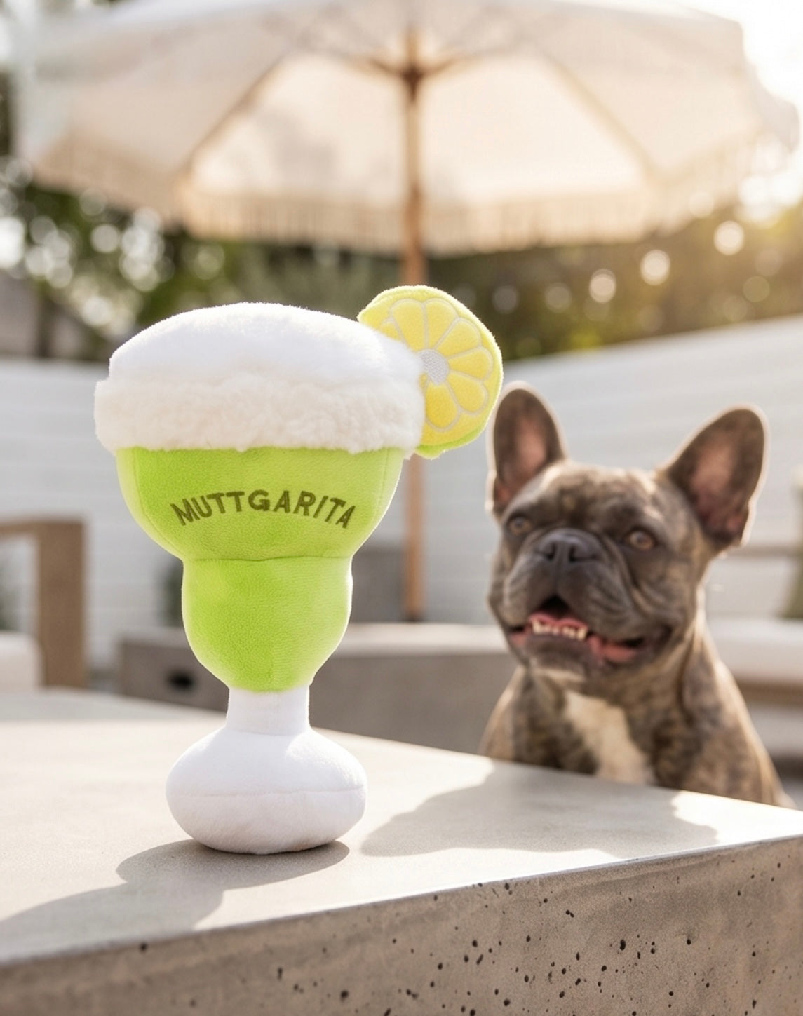 Muttgarita Plush Toy