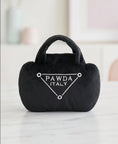 Load image into Gallery viewer, Pawda Handbag Plush Dog Toy | Squeaky Plush Dog Toy with Crinkle & Mesh Lining
