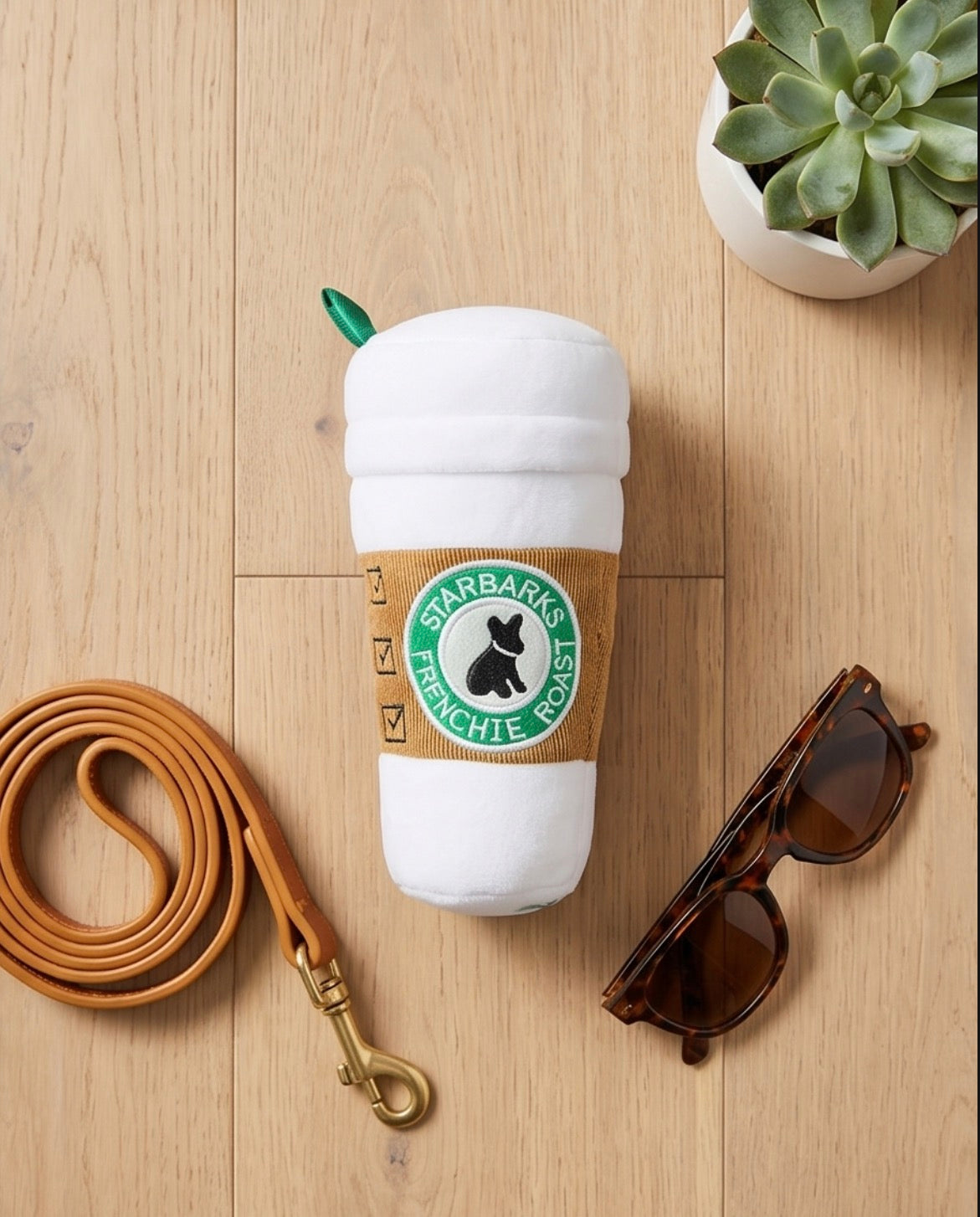 Starbarks Plush Dog Toy With Lid