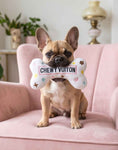 Load image into Gallery viewer, White Chewy Vuiton Bone Toy
