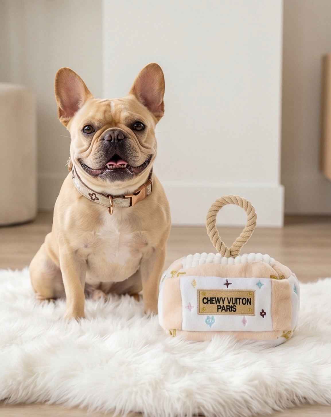 White Chewy Vuiton Trunk - Activity House