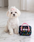 Load image into Gallery viewer, Black Monogram Chewy Vuiton Handbag
