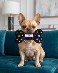 Load image into Gallery viewer, Black Monogram Chewy Vuiton Bone
