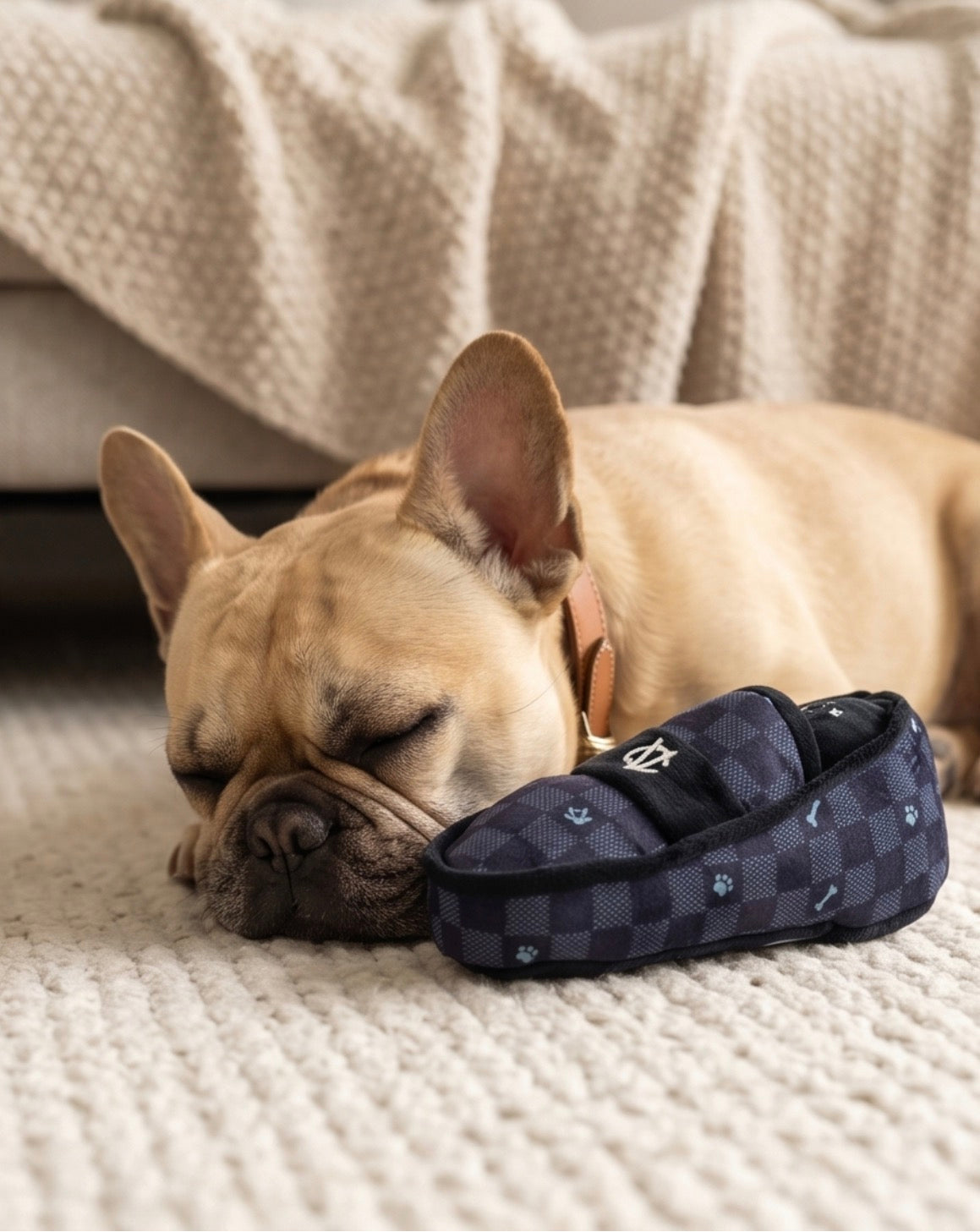 Black Checker Chewy Vuiton Loafer
