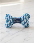 Load image into Gallery viewer, Dogior Bone | Squeaky Plush Dog Toy with Crinkle & Mesh Lining
