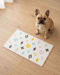 Load image into Gallery viewer, White Chewy Vuiton Placemat
