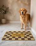 Load image into Gallery viewer, Tan Checker Chewy Vuiton Placemat
