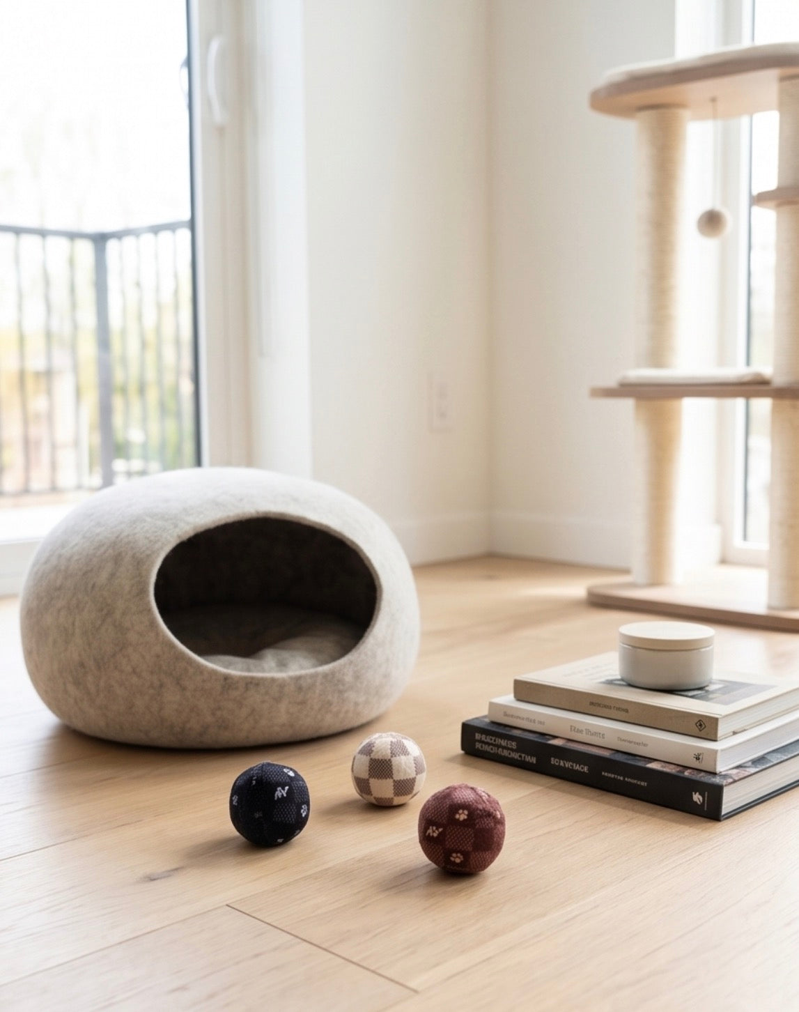 KV Balls (Checker) Catnip Toys