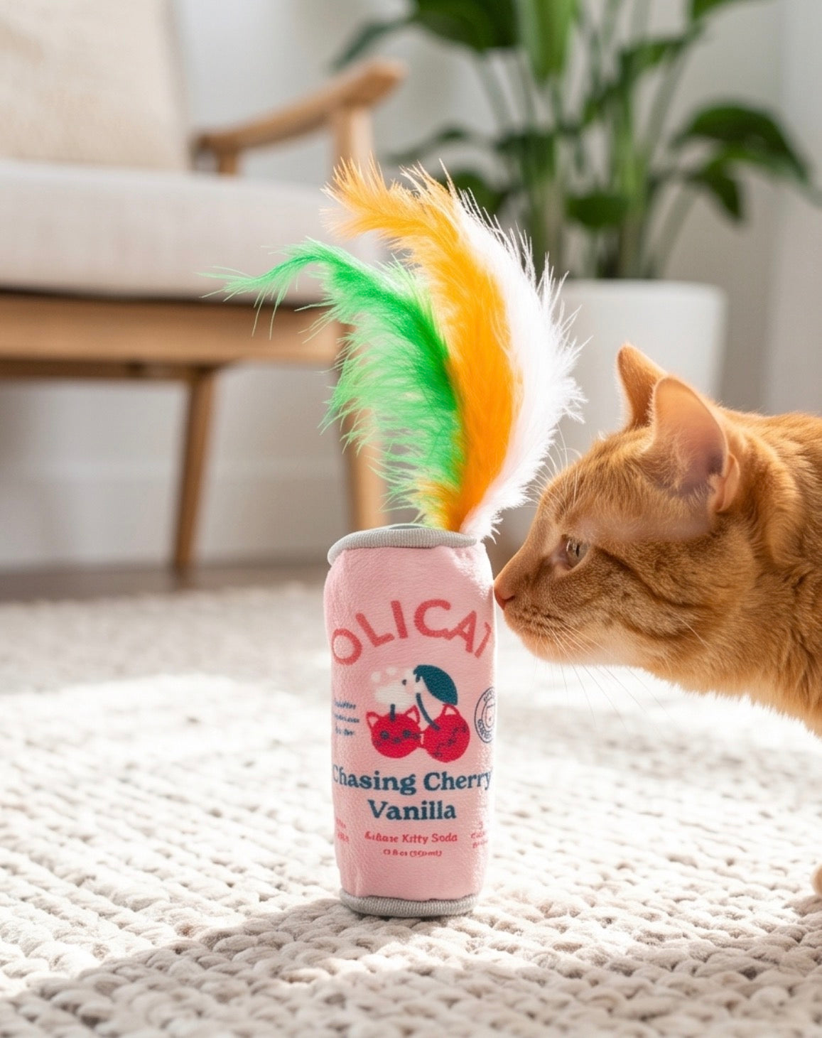 Olicat Cherry + Orange - Organic Catnip