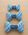 Load image into Gallery viewer, Dogior Bone | Squeaky Plush Dog Toy with Crinkle & Mesh Lining
