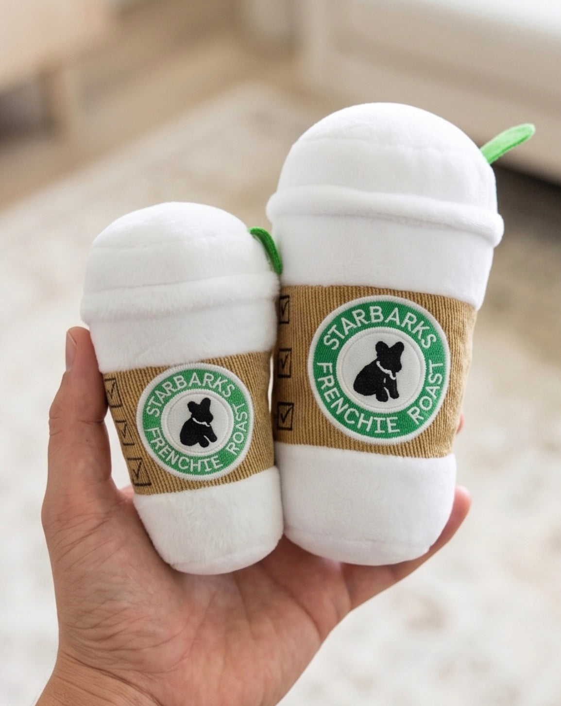 Starbarks Plush Dog Toy With Lid
