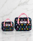 Load image into Gallery viewer, Black Monogram Chewy Vuiton Handbag

