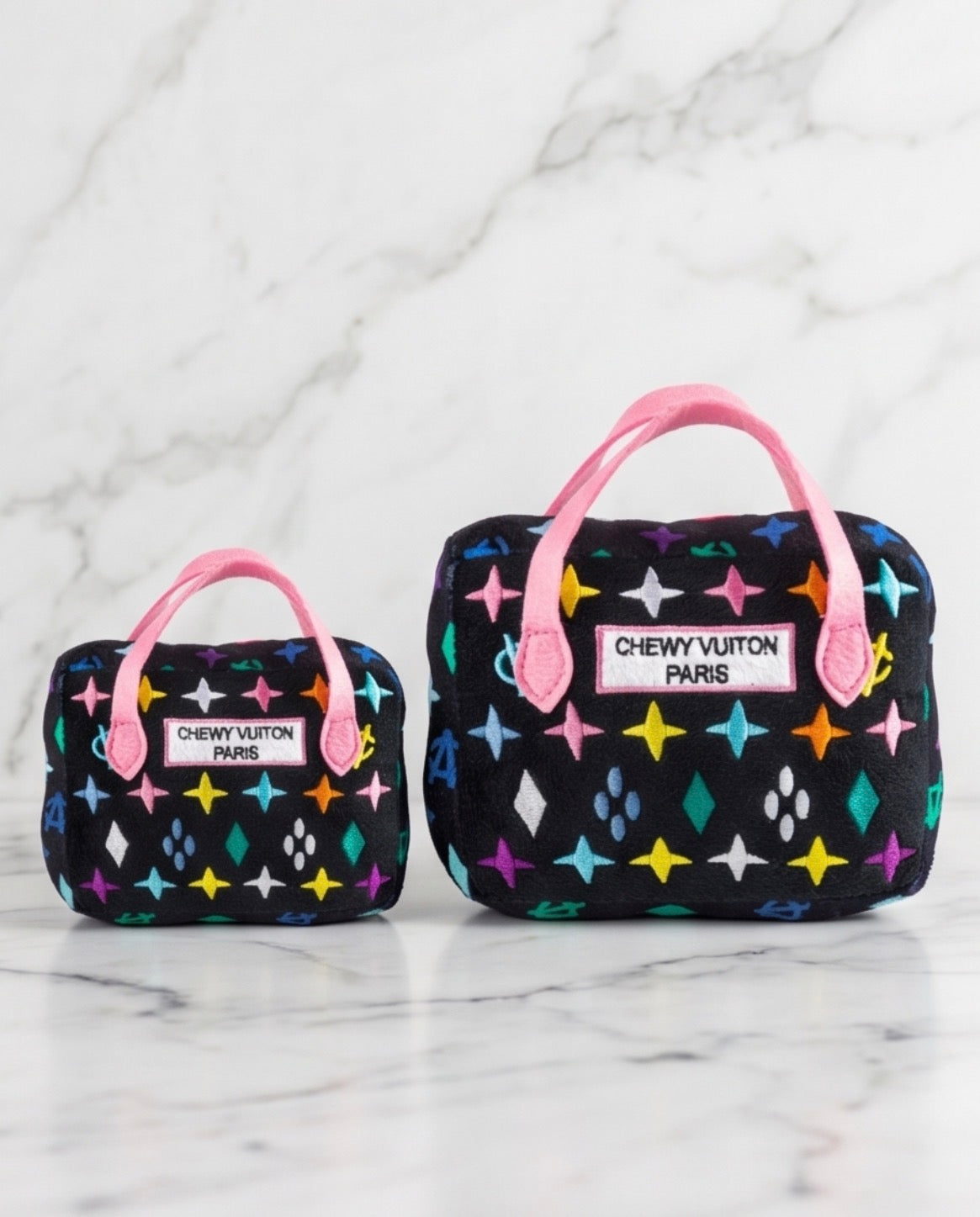 Black Monogram Chewy Vuiton Handbag