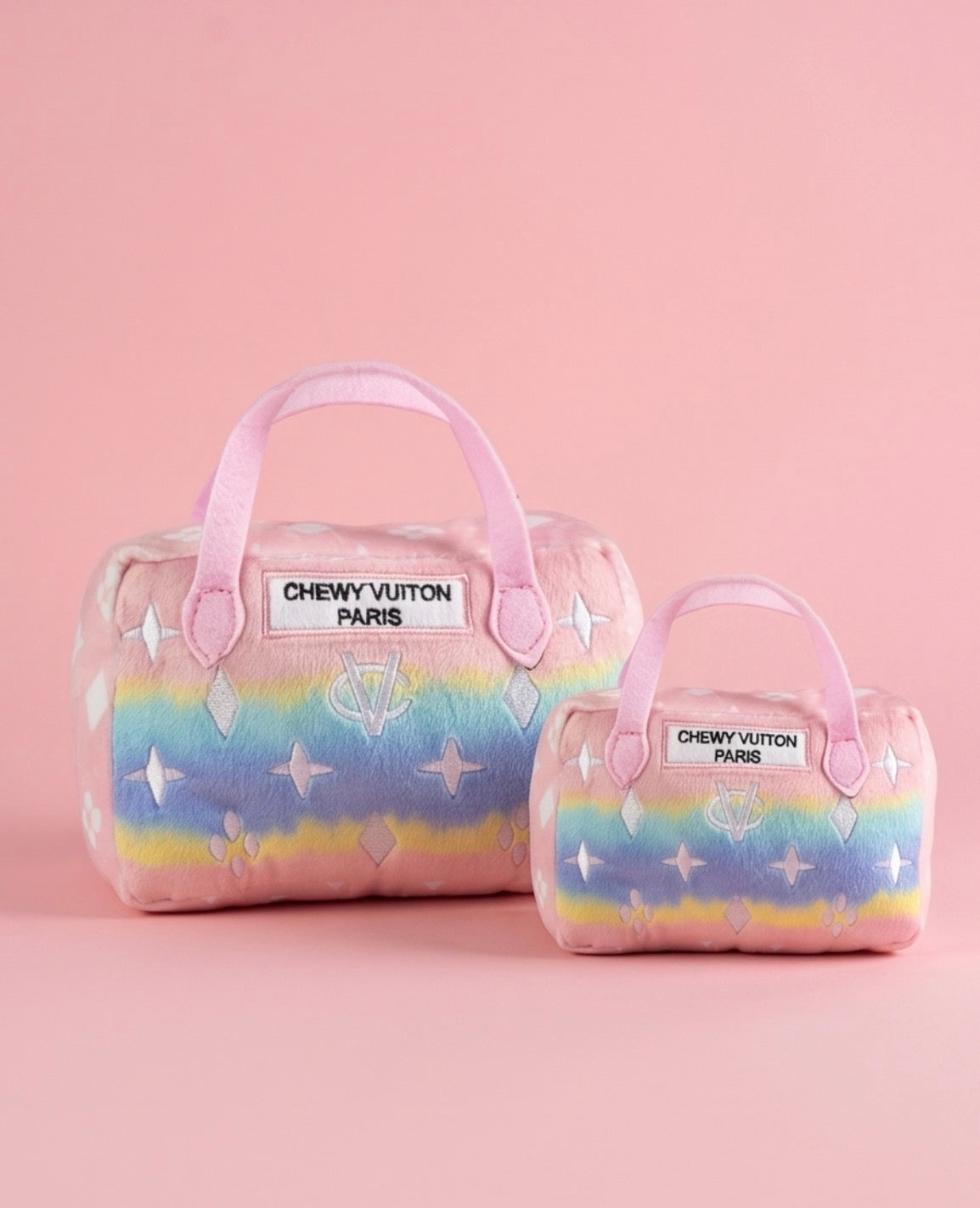 Pink Ombre Chewy Vuiton Handbag