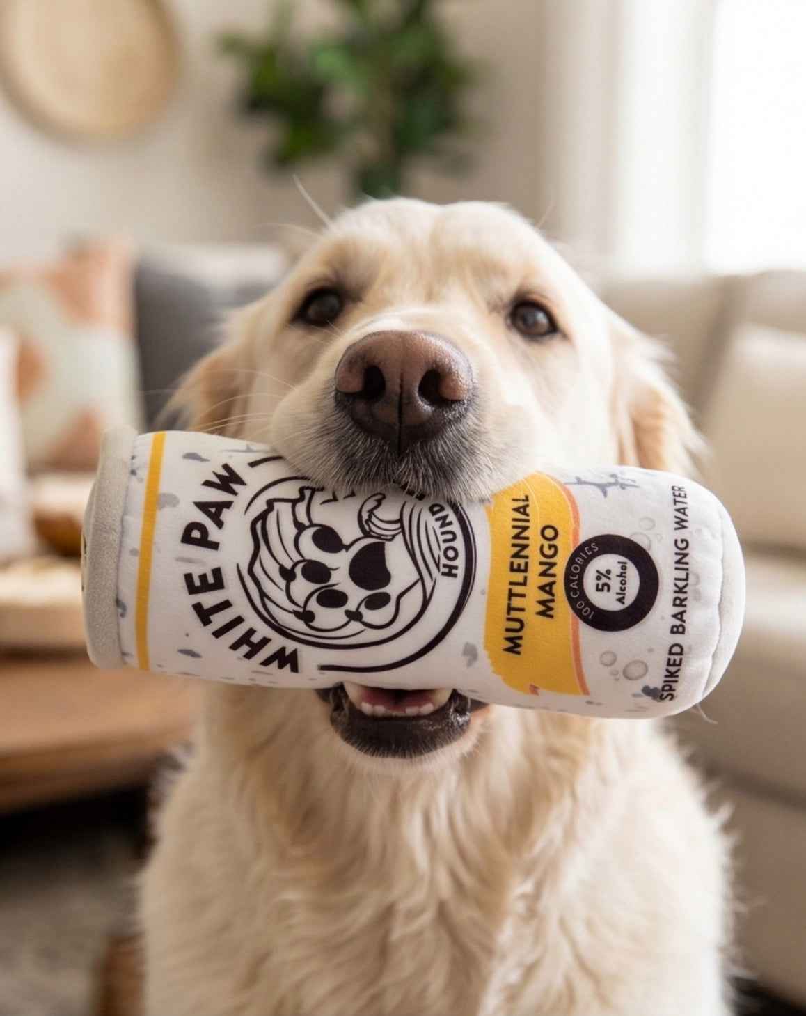 White Paw - Muttlennial Mango