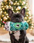 Load image into Gallery viewer, Starbarks Puppermint Mocha - Green Stars Cup Christmas Plush Dog Toy Holidays
