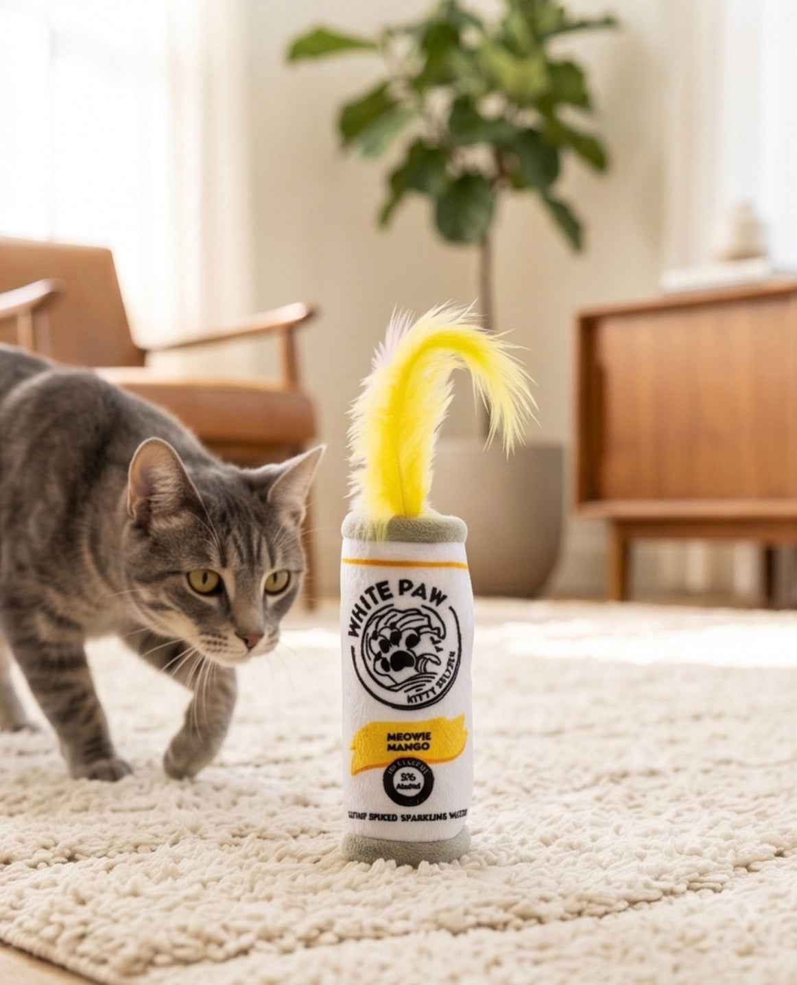 White Paw (Mango & Lime) - Organic Catnip