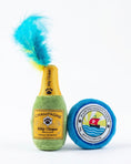 Load image into Gallery viewer, Kitty Clicquot (Bottle & Caviar) Catnip Toys

