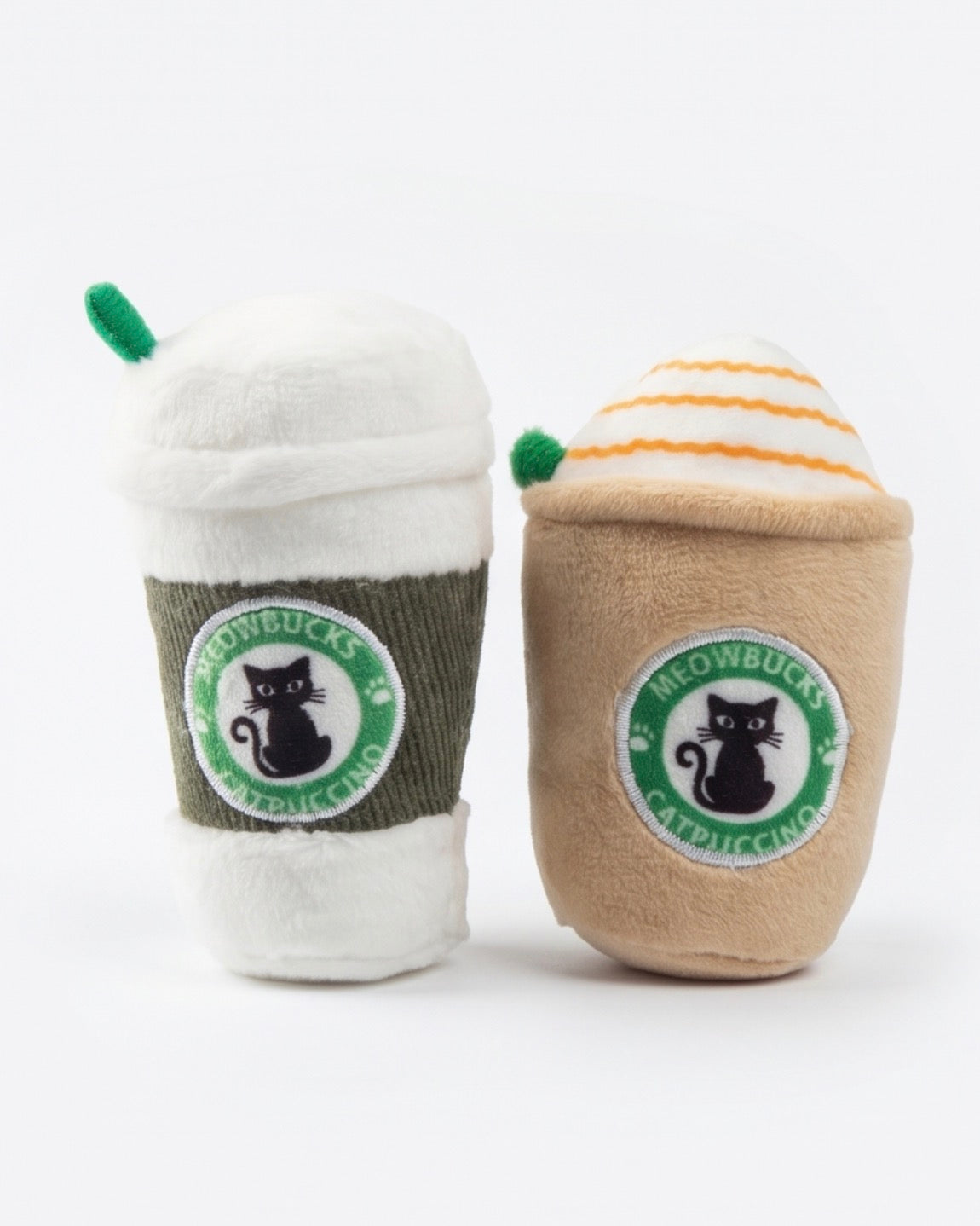 Meowbucks (2 coffee cups) - Organic Catnip