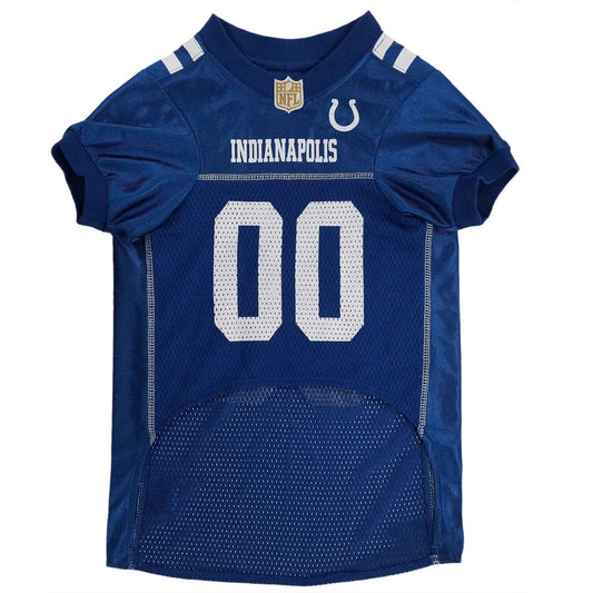 NFL Indianapolis Colts Striped Mesh Dog Jersey